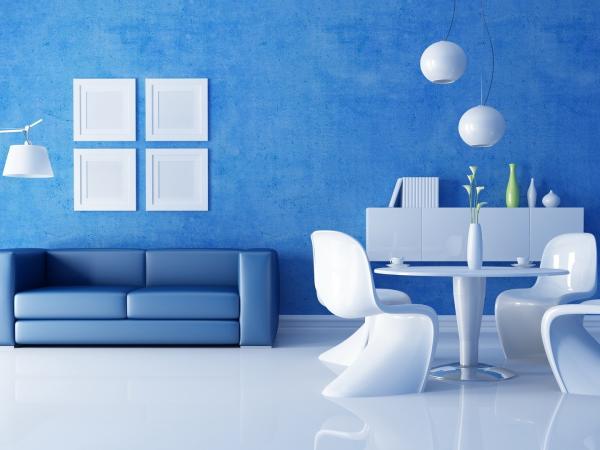Farby v interiéri: 50+ inšpirácií ako na modrú u vás doma 